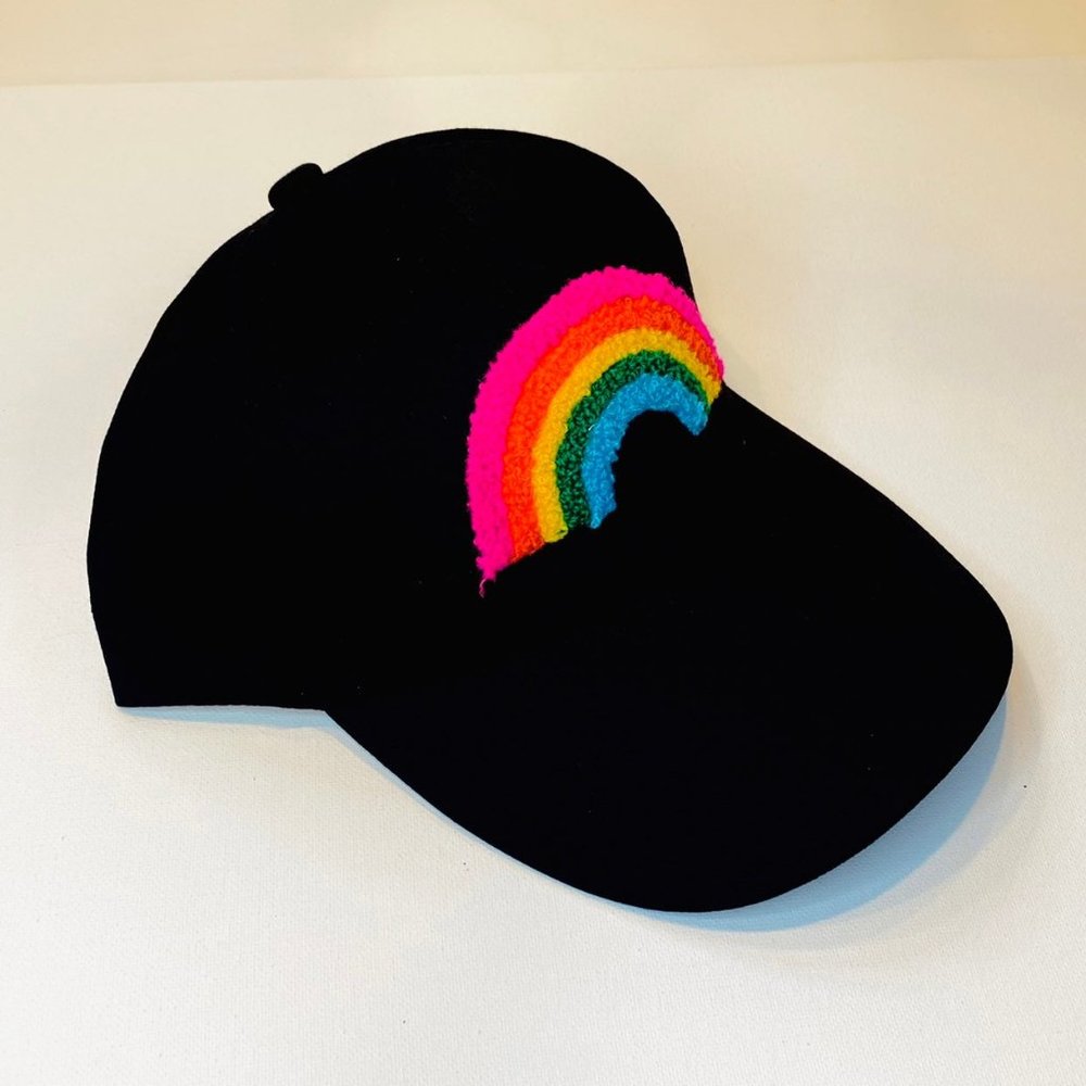 Rainbow hat
